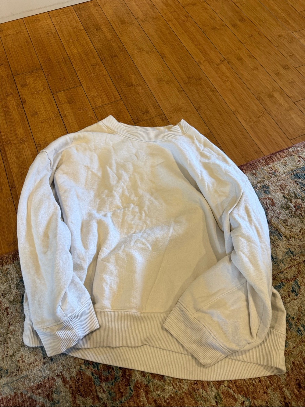 a new day Men's Crewneck Sweater in White